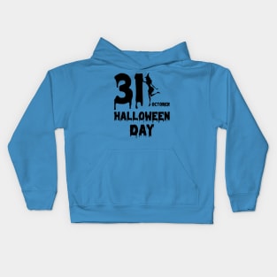 31 October Halloween Day Kids Hoodie